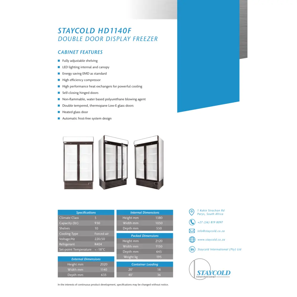 Display Freezer