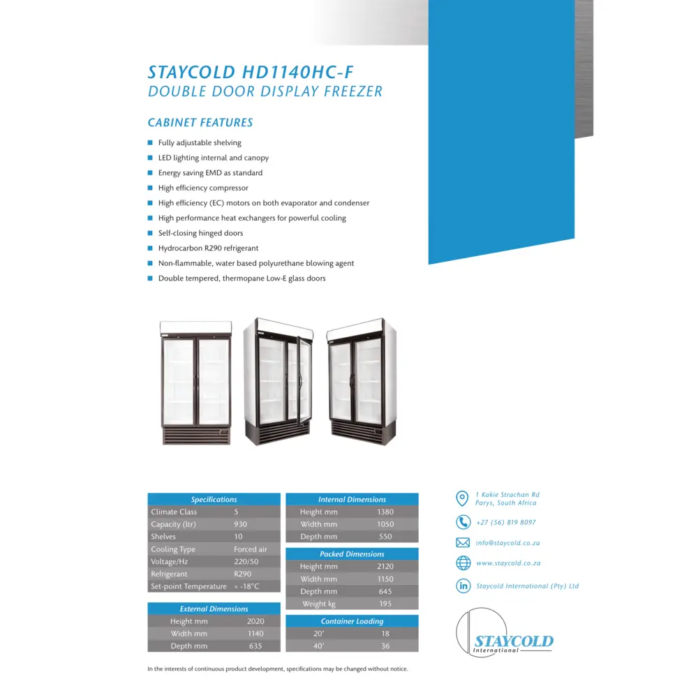 Display Freezer