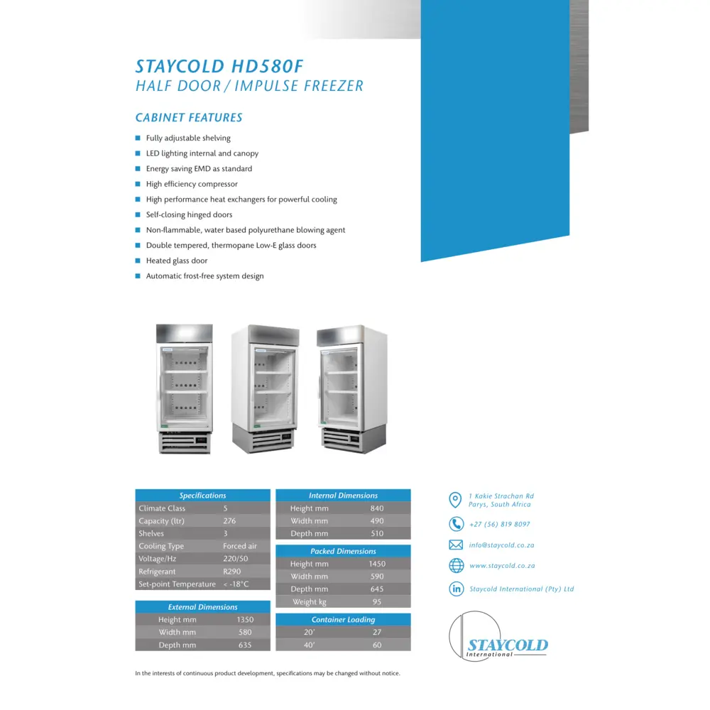 Display Freezer