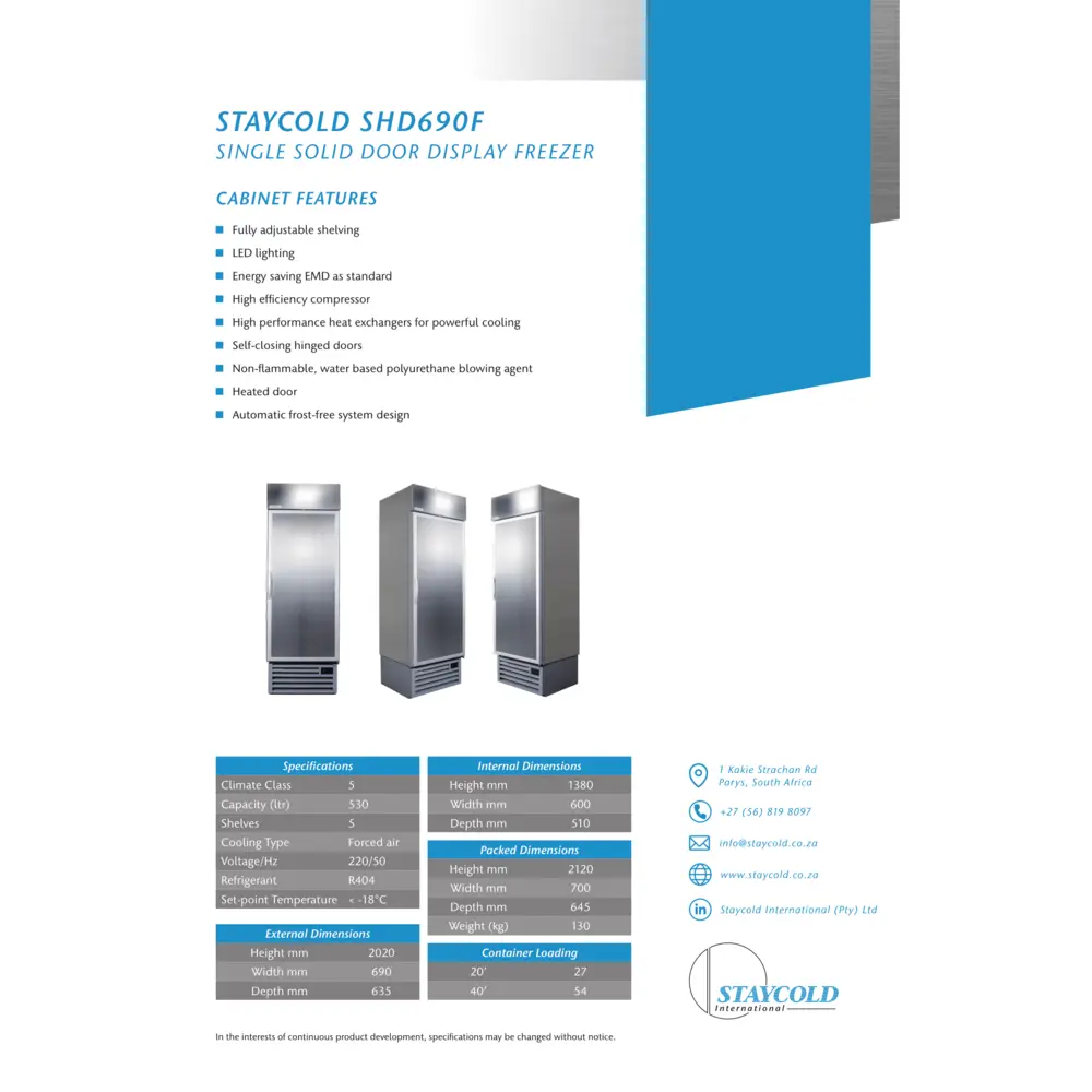 Upright Freezer