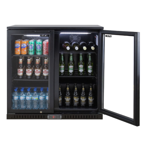 PolarCab BBP8002 Bar Fridge 2H/Door