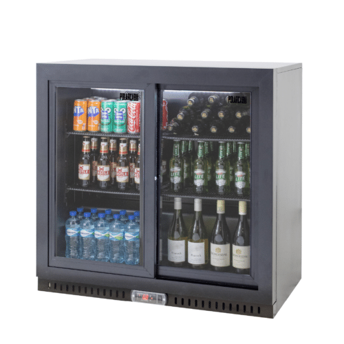 PolarCab BBP9002  Bar Fridge 2 Sliding/Door