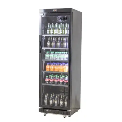 Beverage Bottle Cooler -Black 400Lt