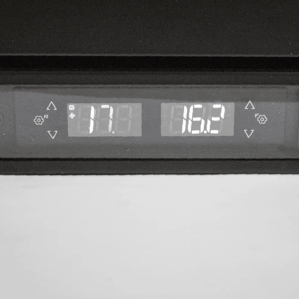 PolarCab Black Dual Fridge/Freezer - Image 3