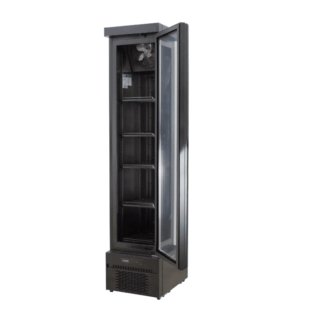 Upright Freezer-Slim Line-PolarCab-Black - Image 5