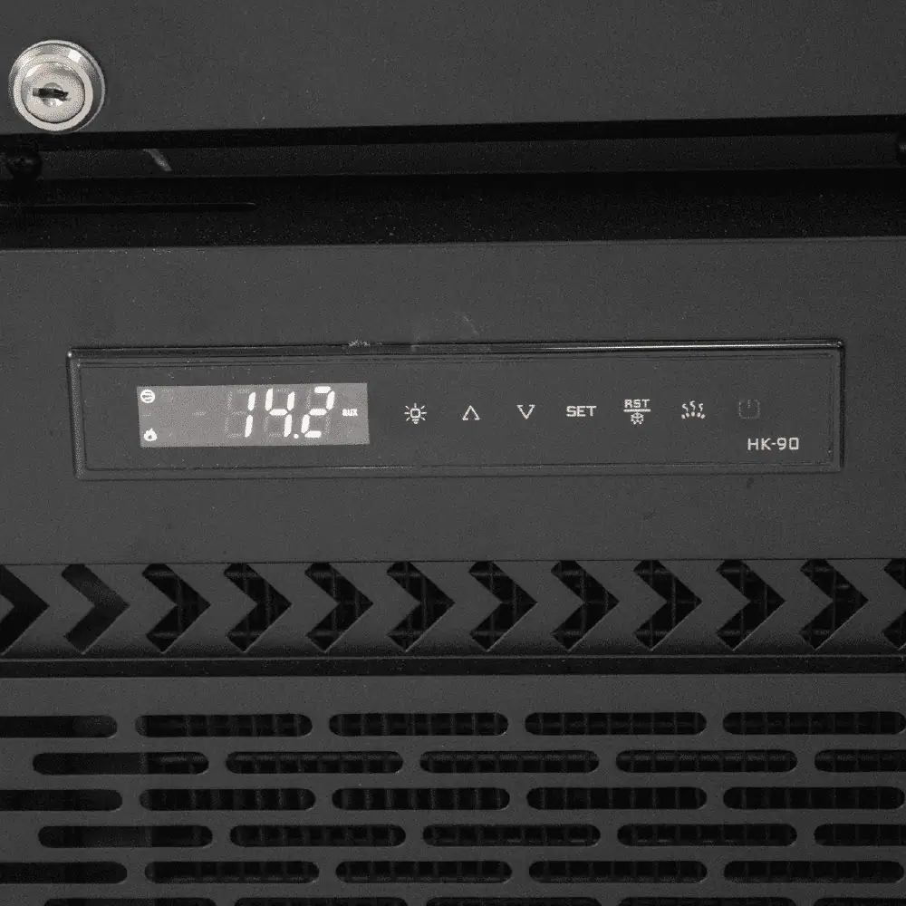 Upright Freezer-Slim Line-PolarCab-Black - Image 3